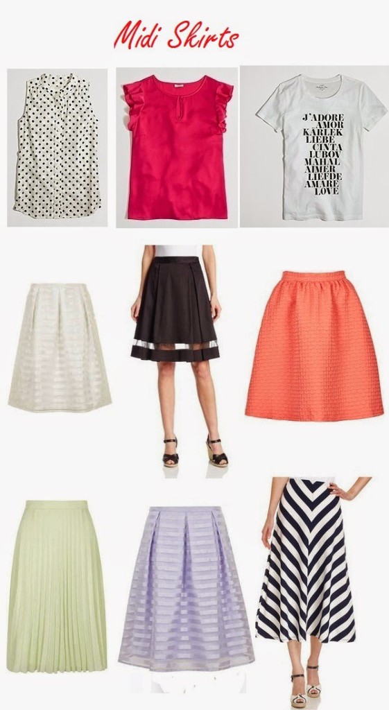 Midi Skirt Choices - Classy Yet Trendy