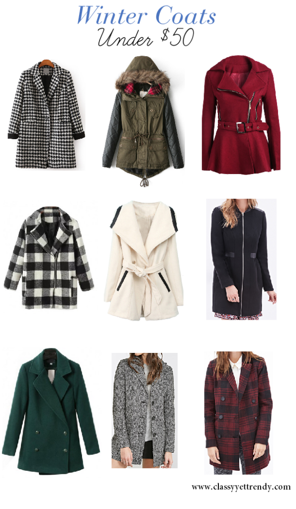 Winter Coats Under $50 - Classy Yet Trendy