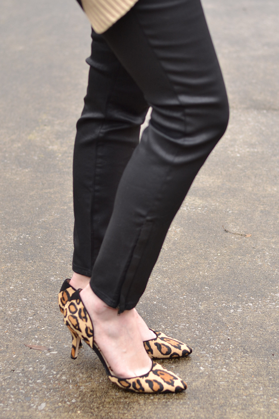 Trendy Wednesday Link Up #12: Cape Sweater & Leopard - Classy Yet Trendy