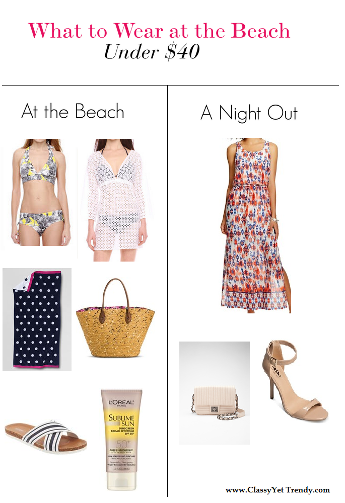 What To Wear at the Beach: Under $40