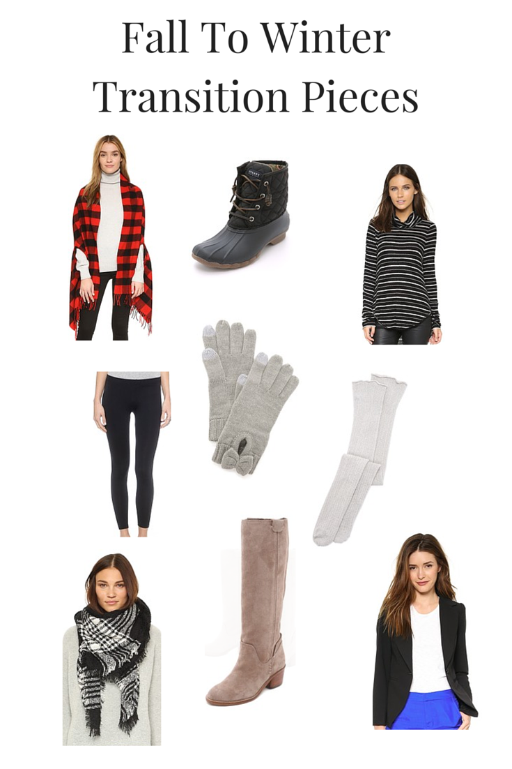 Fall To Winter Transition Essentials