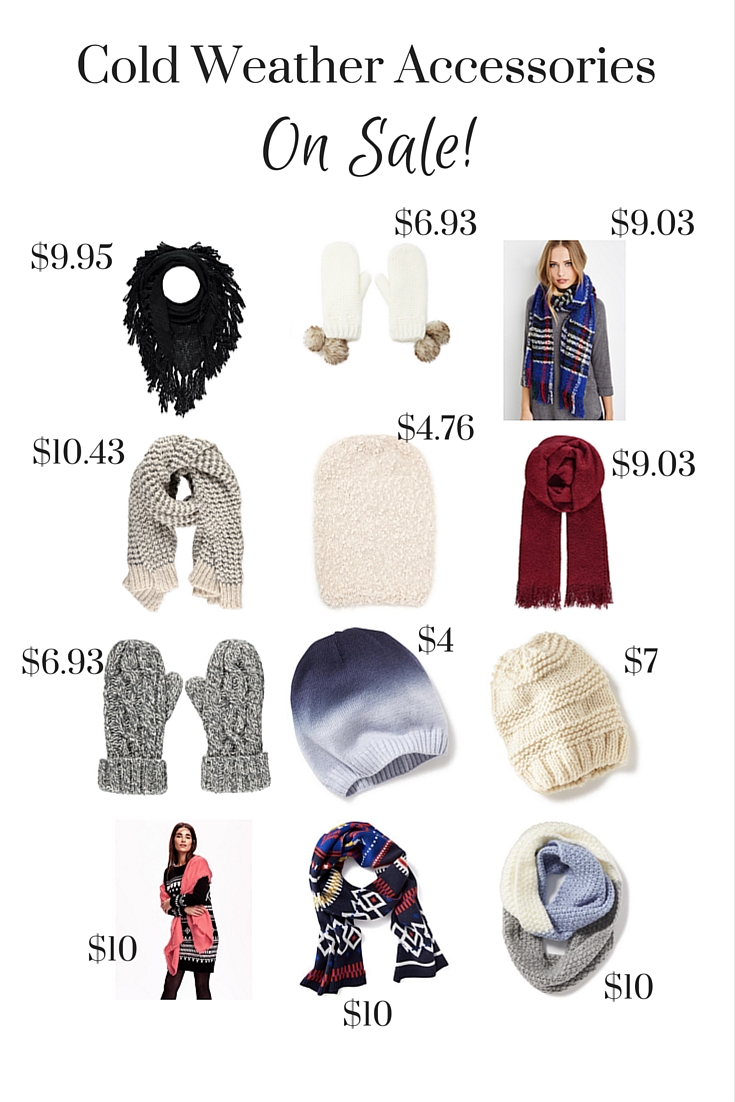cold weather accessories on sale