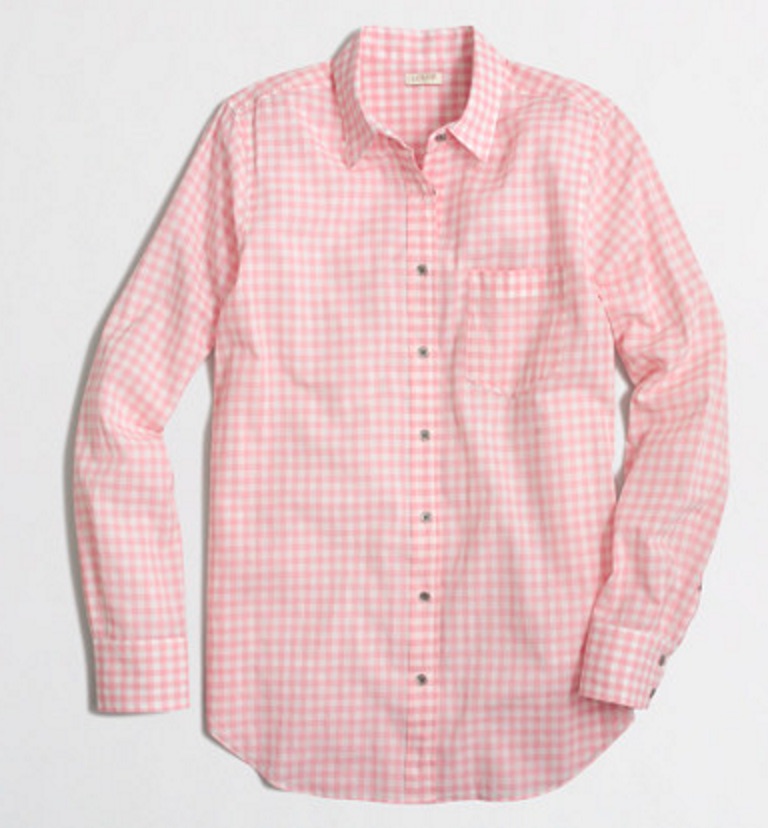 pink gingham