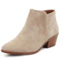 taupe short boots