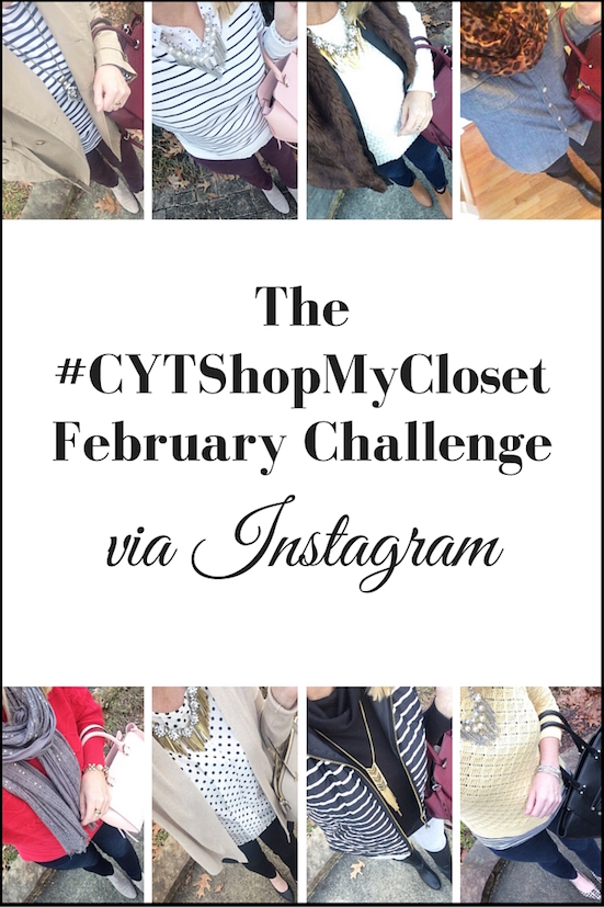 The #CYTShopMyCloset Challenge via Instagram (Trendy Wednesday Link-up #61)