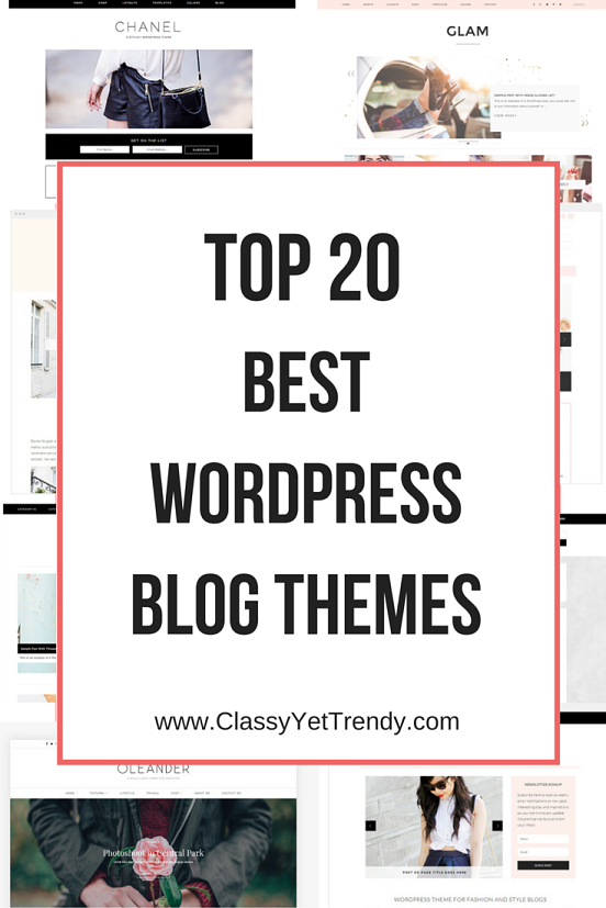 Top 20 Best WordPress Blog Themes
