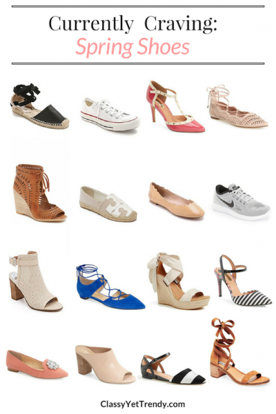Currently Craving: Spring Shoes - Classy Yet Trendy