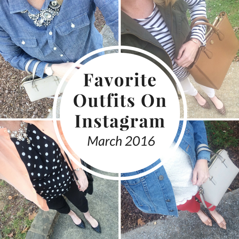 Favorite Outfits on Instagram (Trendy Wednesday Link-up #68)