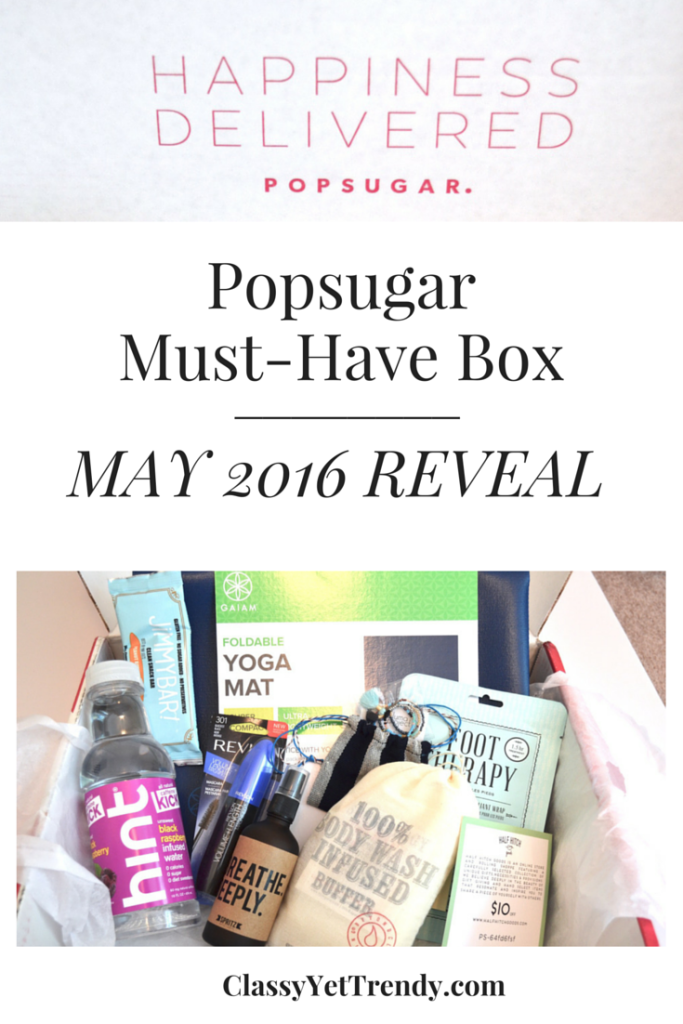 Popsugar Must-Have Box - May 2016