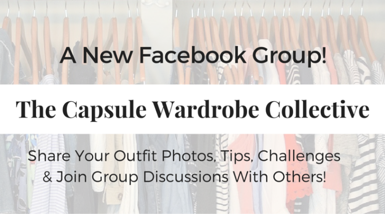 The Capsule Wardrobe Collective Facebook Group