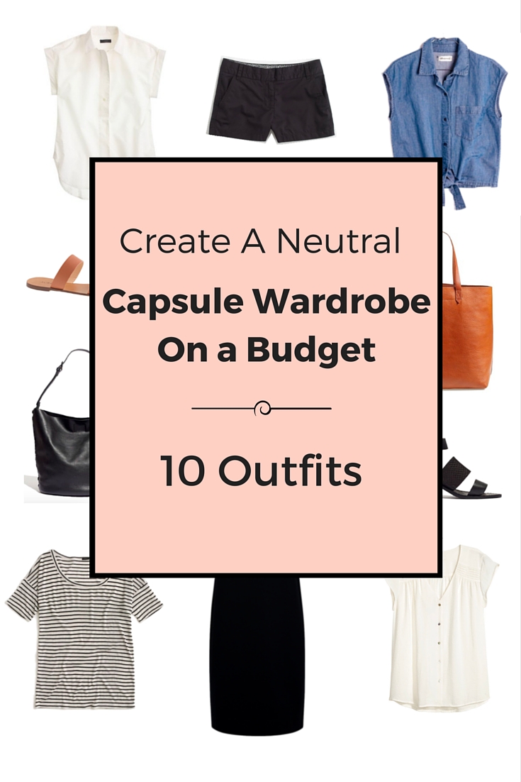 Create a Capsule Wardrobe On a Budget: 10 Minimalist Outfits