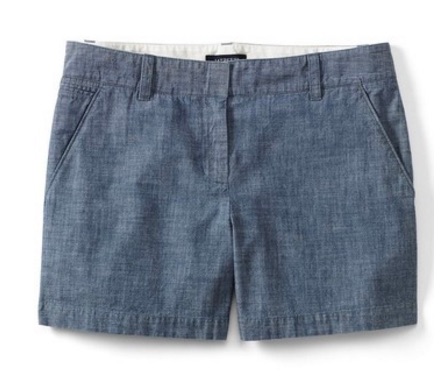 disney - chambray shorts