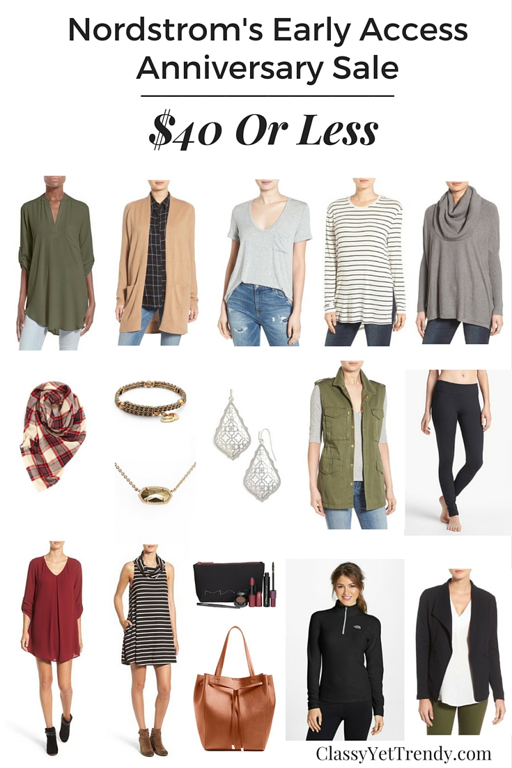 Nordstrom Anniversary Sale: $40 Or Less