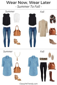 Wear Now, Wear Later: Summer To Fall - Classy Yet Trendy