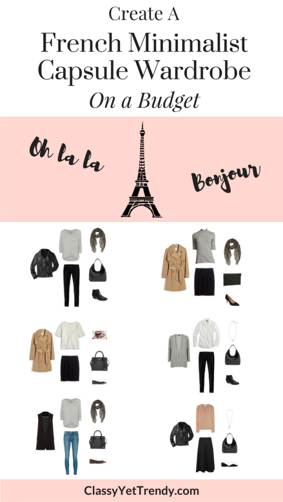 Create a French Minimalist Capsule Wardrobe On a Budget