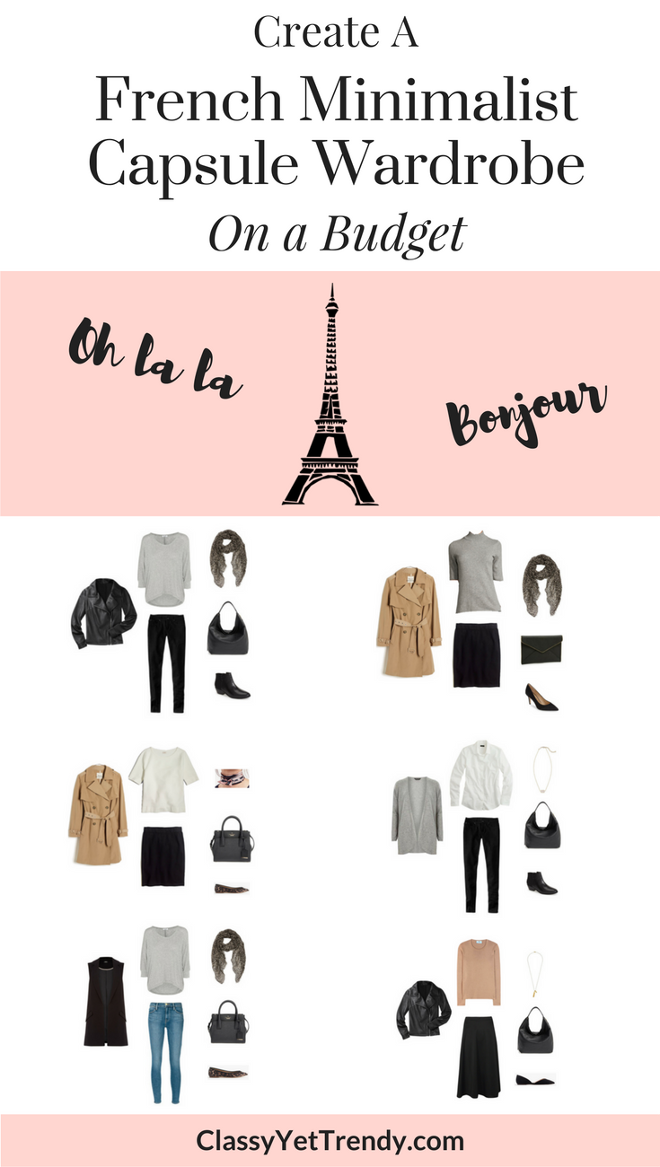 Create A French Minimalist Capsule Wardrobe On A Budget: 10 Fall