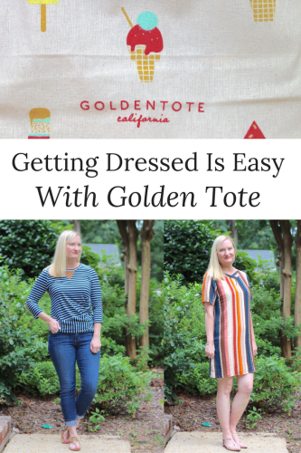 Getting Dressed Is Easy With Golden Tote - Classy Yet Trendy