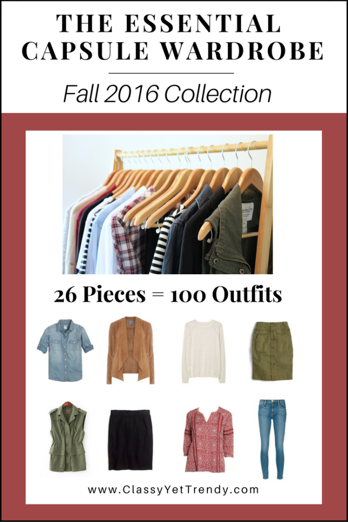 The Essential Capsule Wardrobe Fall 2016 cover