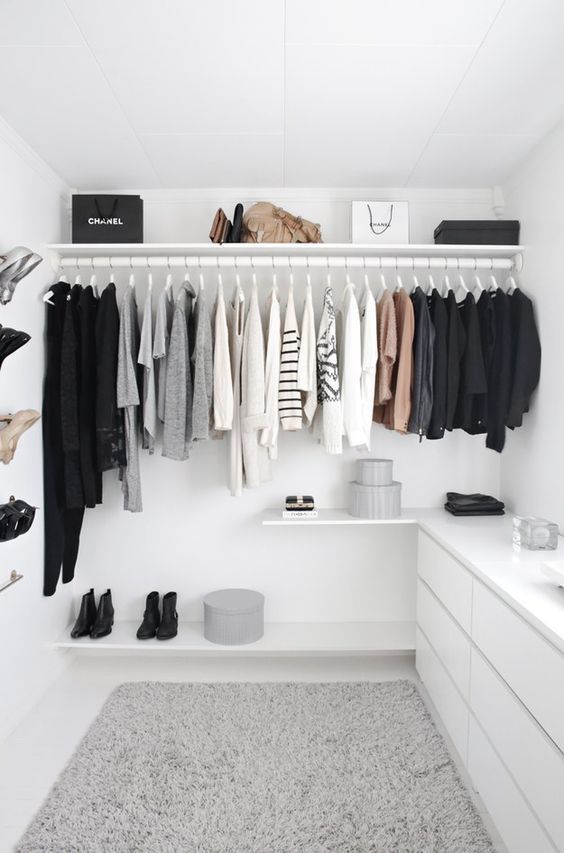 Neat Modern Closet 