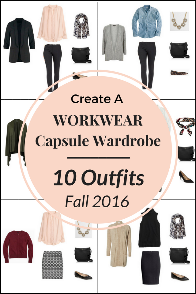 Create a Workwear Capsule Wardrobe On a Budget: 10 Fall Office Outfits