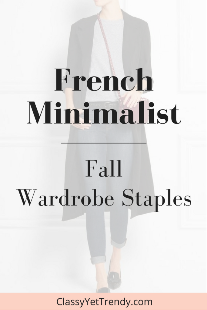 French Minimalist Wardrobe Staples