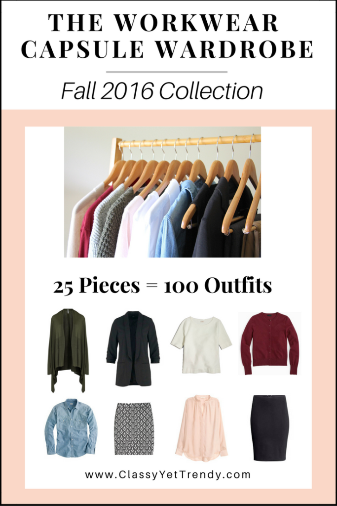 The Workwear Capsule Wardrobe: Fall 2016 Collection