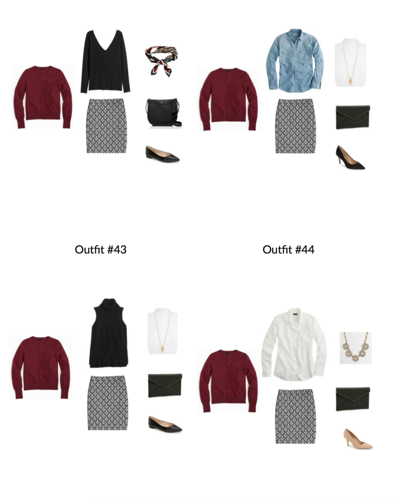 The Workwear Capsule Wardrobe: Fall 2016 Collection Sample 2