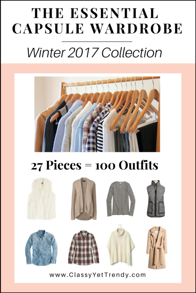 The Essential Capsule Wardrobe: Winter 2017 Collection