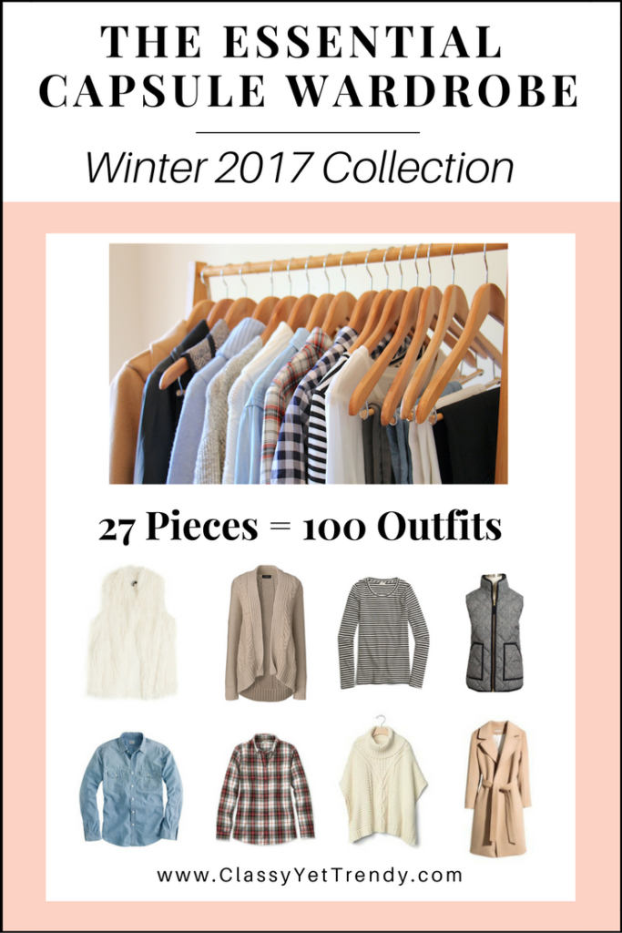 Create a Capsule Wardrobe On a Budget: 10 Winter Outfits - Classy Yet Trendy