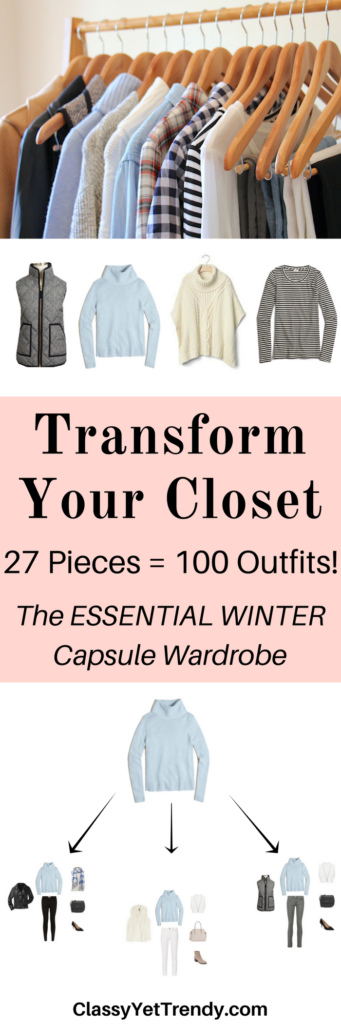 The Essential Capsule Wardrobe: Winter 2017 Collection