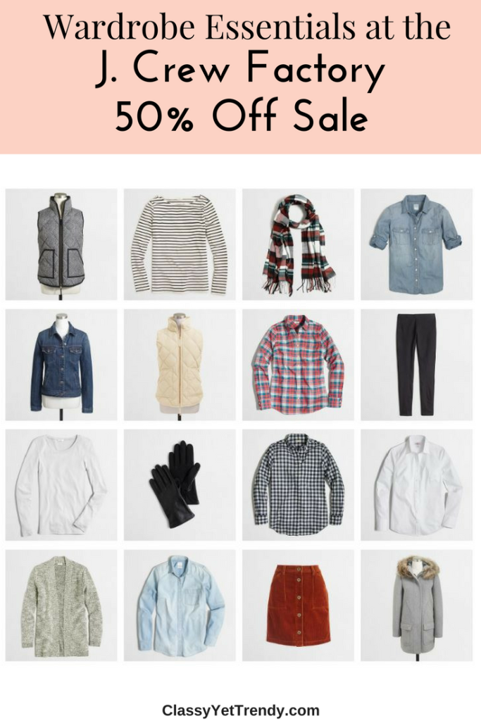 Wardrobe Essentials J Crew Factory Sale