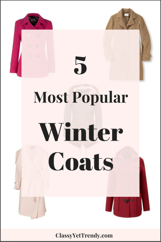 5 Most Popular Winter Coats