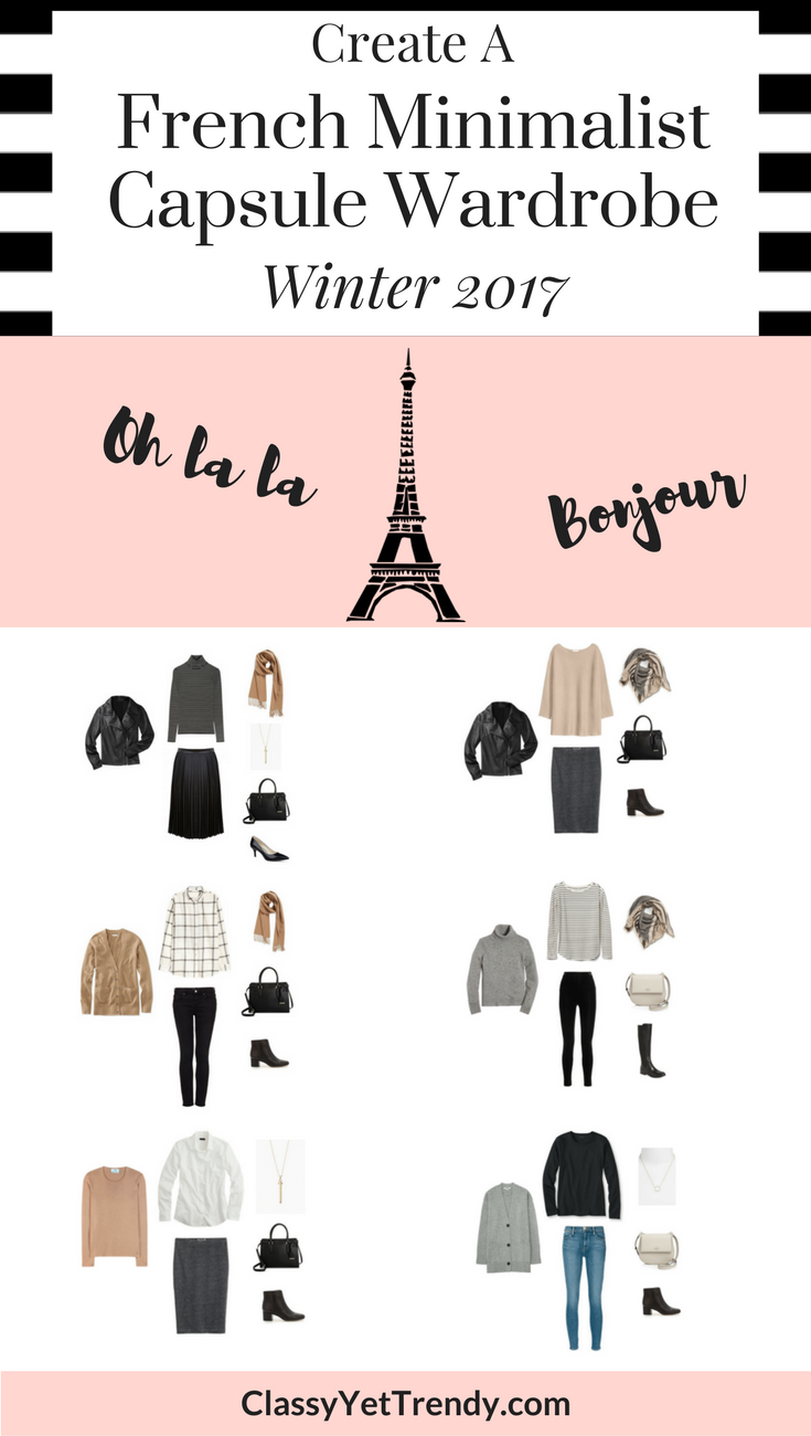 Create a French Minimalist Capsule Wardrobe: 10 Spring Outfits