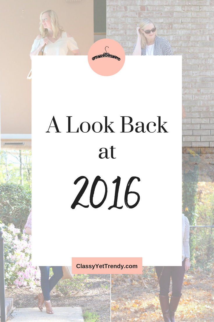 Look Back at 2016 (Trendy Wednesday Link-up #102)