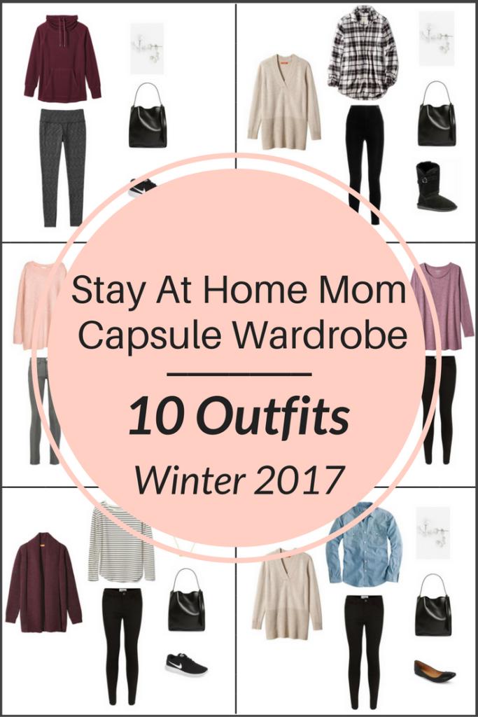 Stay At Home Mom Capsule Wardrobe On a Budget- 10 Winter Outfits