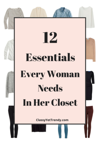 12 Essentials Every Woman Needs In Her Closet