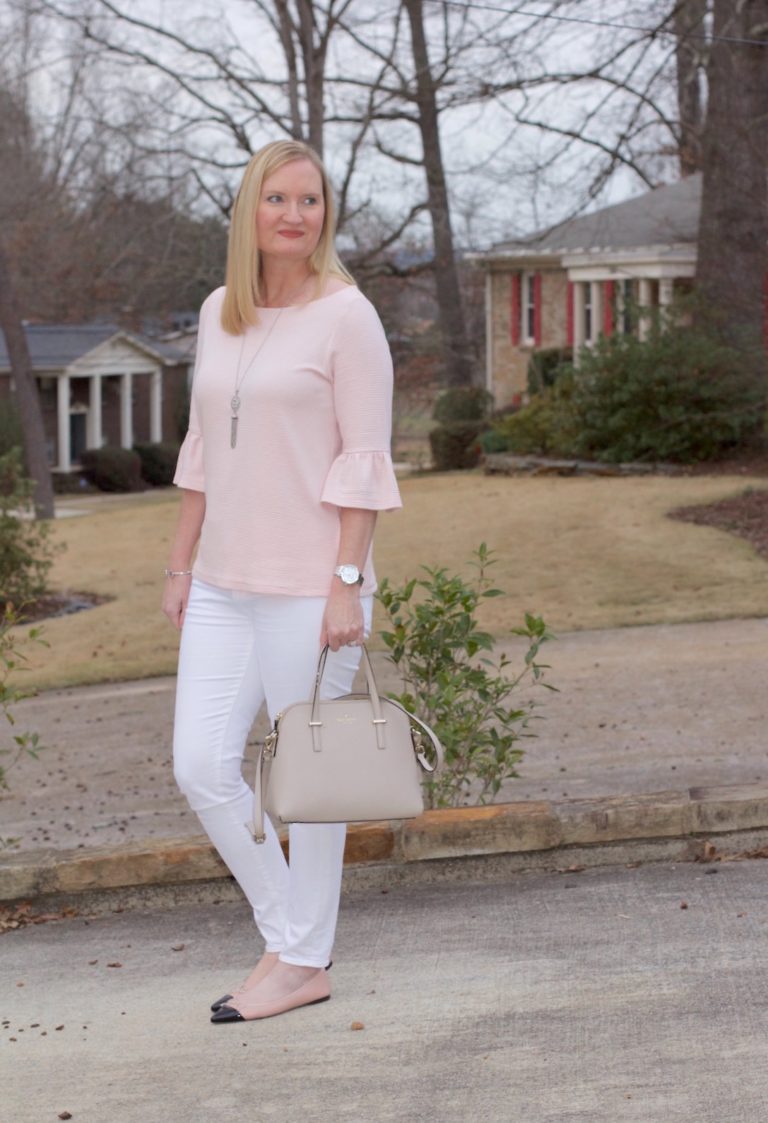 Blush Bell Sleeves (Trendy Wednesday Link-up #109)