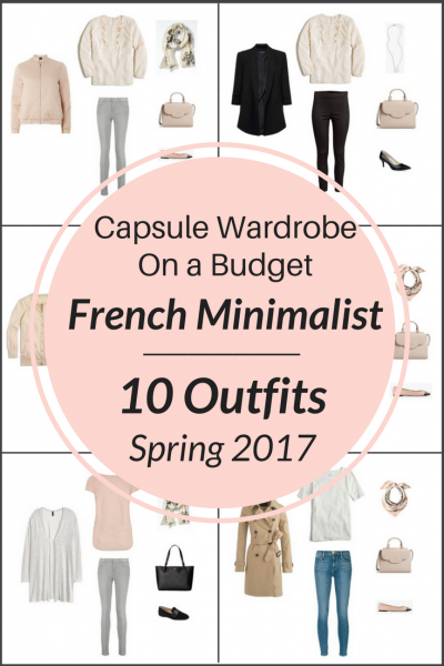 Create a French Minimalist Capsule Wardrobe: 10 Spring Outfits - Classy ...