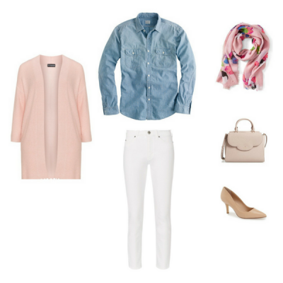 Create a Capsule Wardrobe On a Budget: 10 Spring Outfits - Classy Yet ...