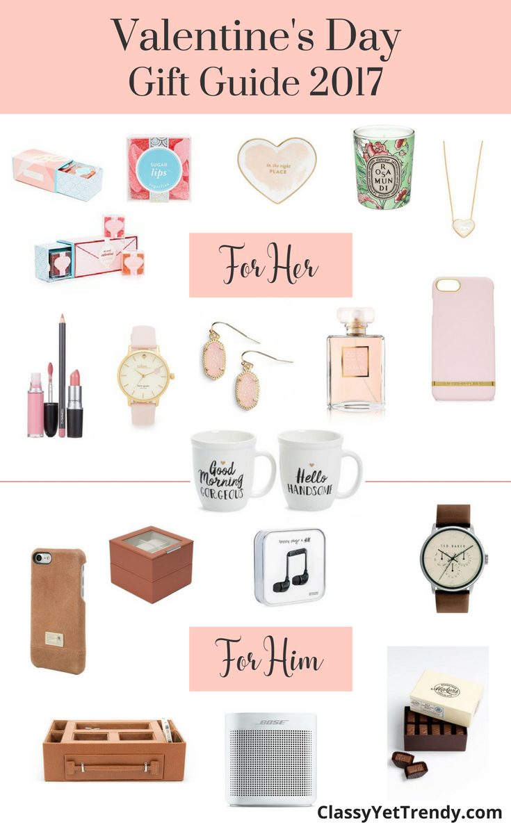 Valentine's Day Gifts For Her and Him Under $100 - Classy Yet Trendy