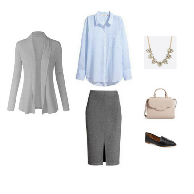 Create a Workwear Capsule Wardrobe On a Budget: 10 Spring Outfits ...
