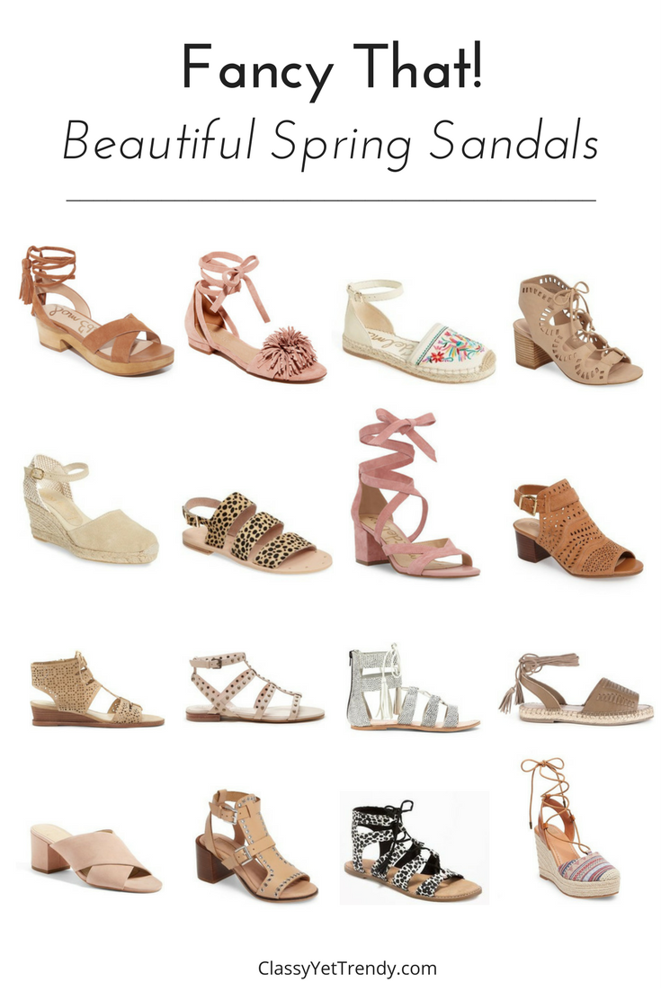 Spring sandals hot sale