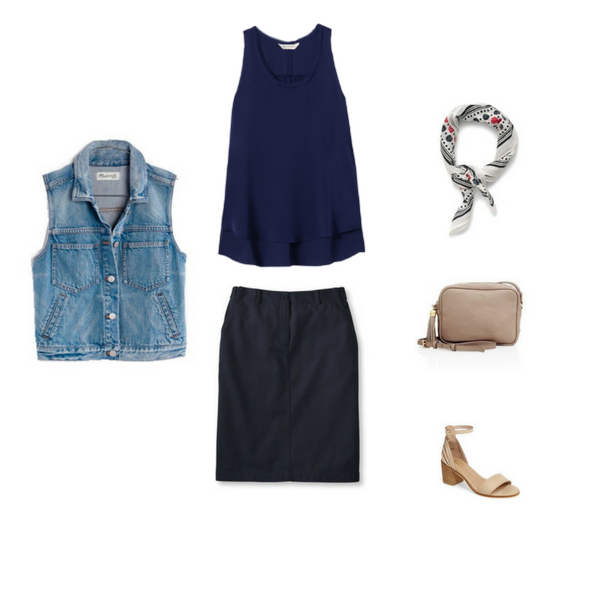 Create a Capsule Wardrobe On a Budget: 10 Summer Outfits - Classy Yet ...
