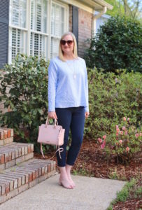 Pink and Blue (Trendy Wednesday Link-up #117) - Classy Yet Trendy