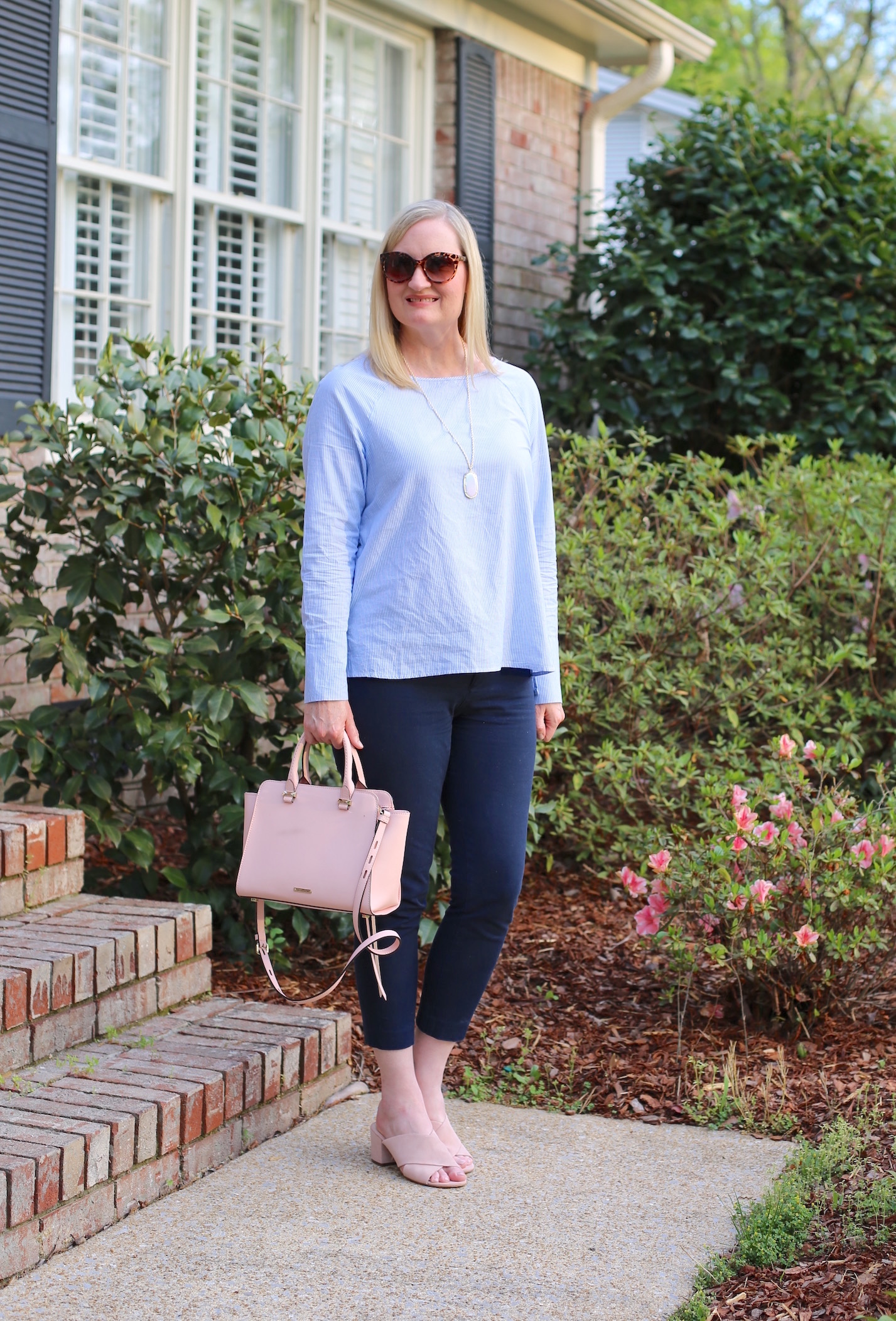 A Chambray Culotte Jumpsuit + Linkup! - Jeans and a Teacup