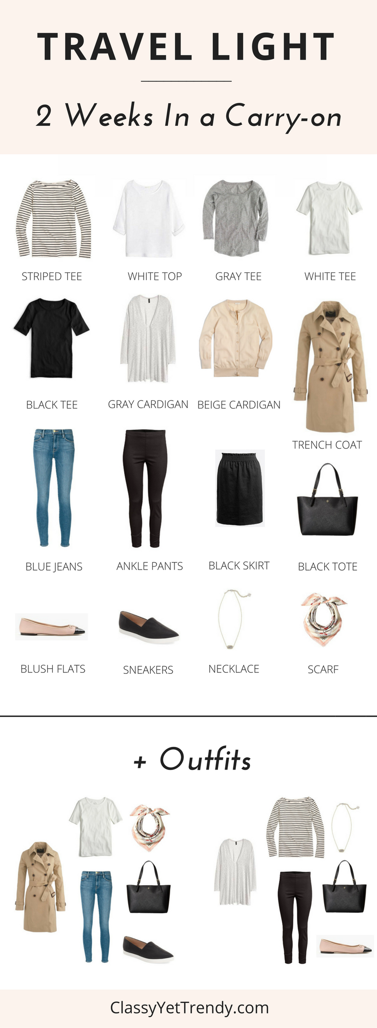 My Travel Capsule Wardrobe Packing Tips - Blonde Bedhead