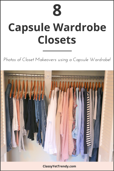 8 Capsule Wardrobe Closets (Trendy Wednesday #123) - Classy Yet Trendy