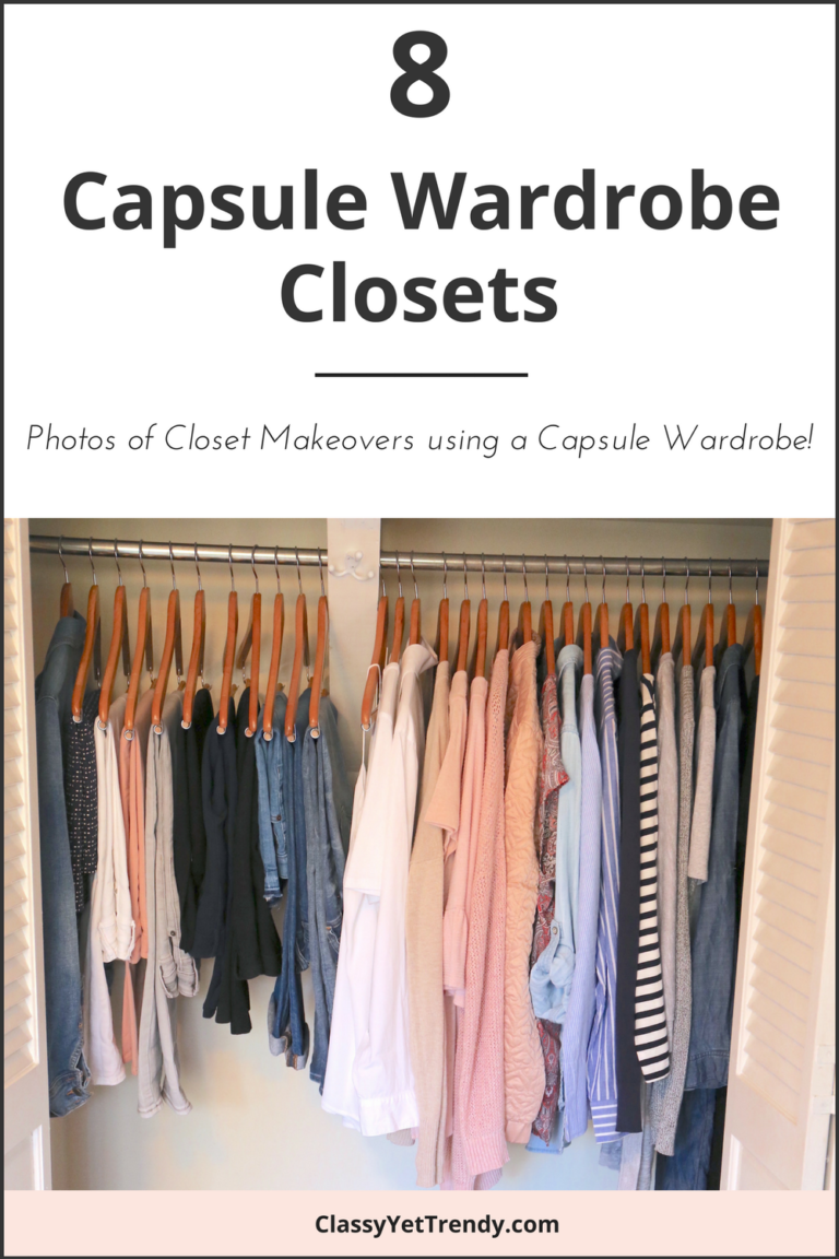 8 Capsule Wardrobe Closets (Trendy Wednesday #123)