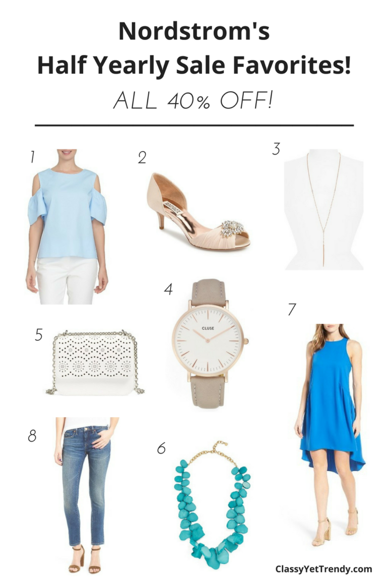 Nordstrom’s Half Yearly Sale Favorites 40% Off
