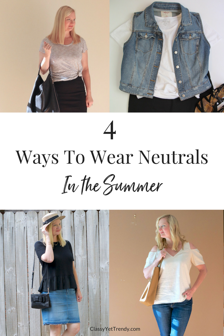 4 Ways To Wear Neutrals (Trendy Wednesday #126)